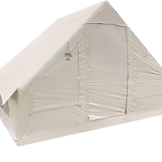 Inflatable Glamping Tent with Pump for 4-6