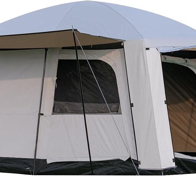 4-6 Person Cabin Tent with Porch and Rainfly