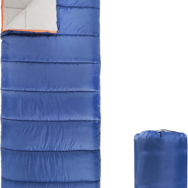 Blue Twin Cold Weather Sleeping Bag