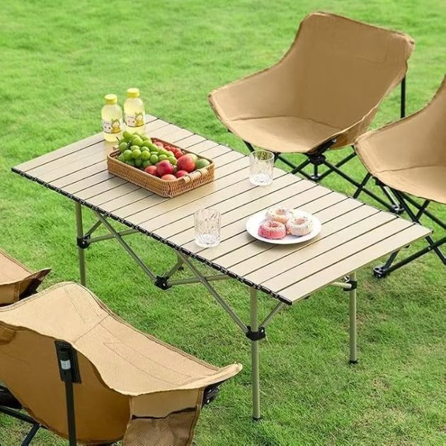 Compact Portable Outdoor Folding Camping Table