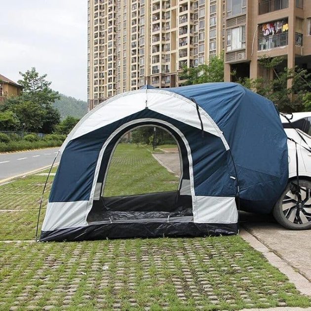 3-4 Person Car Rear Tent for Camping