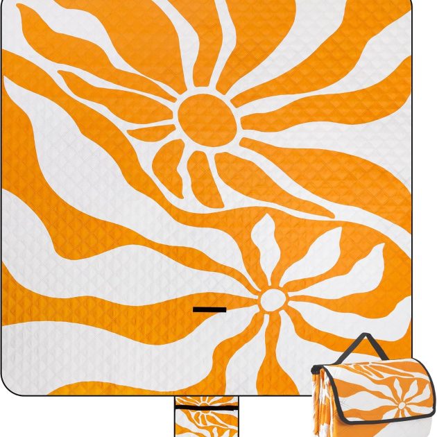 Large 79x79 Waterproof Sandproof Picnic Blanket